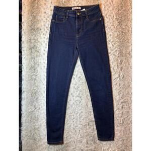Zara basic z1975 denim stretch skinny jeans medium wash women’s 6 26x26